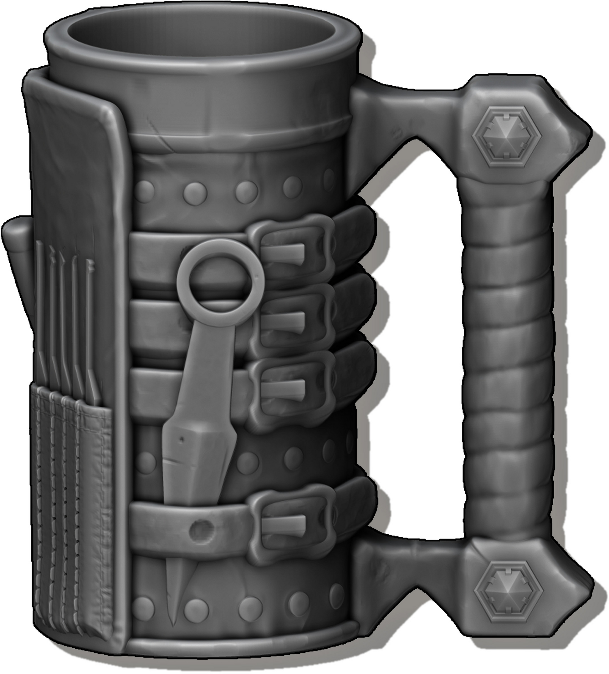 Ars Moriendi - Mythic Mugs - Rogue - DnD/TTRPG/Roleplaying/Wargames - Helios3DPrinting