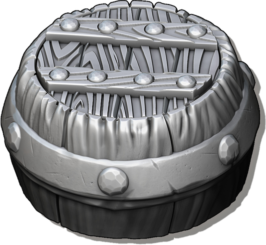 Ars Moriendi - Mythic Dice Box - Tavern No.2 - DnD/TTRPG/Roleplaying/Wargames - Helios3DPrinting