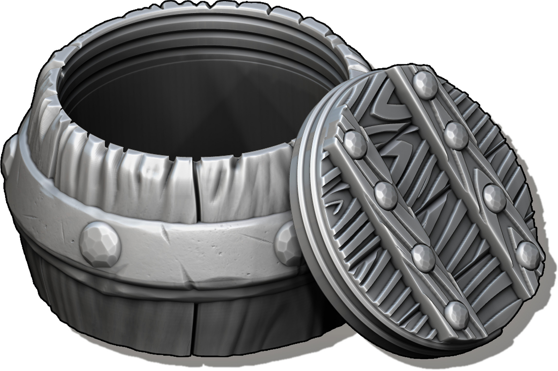 Ars Moriendi - Mythic Dice Box - Tavern No.2 - DnD/TTRPG/Roleplaying/Wargames - Helios3DPrinting