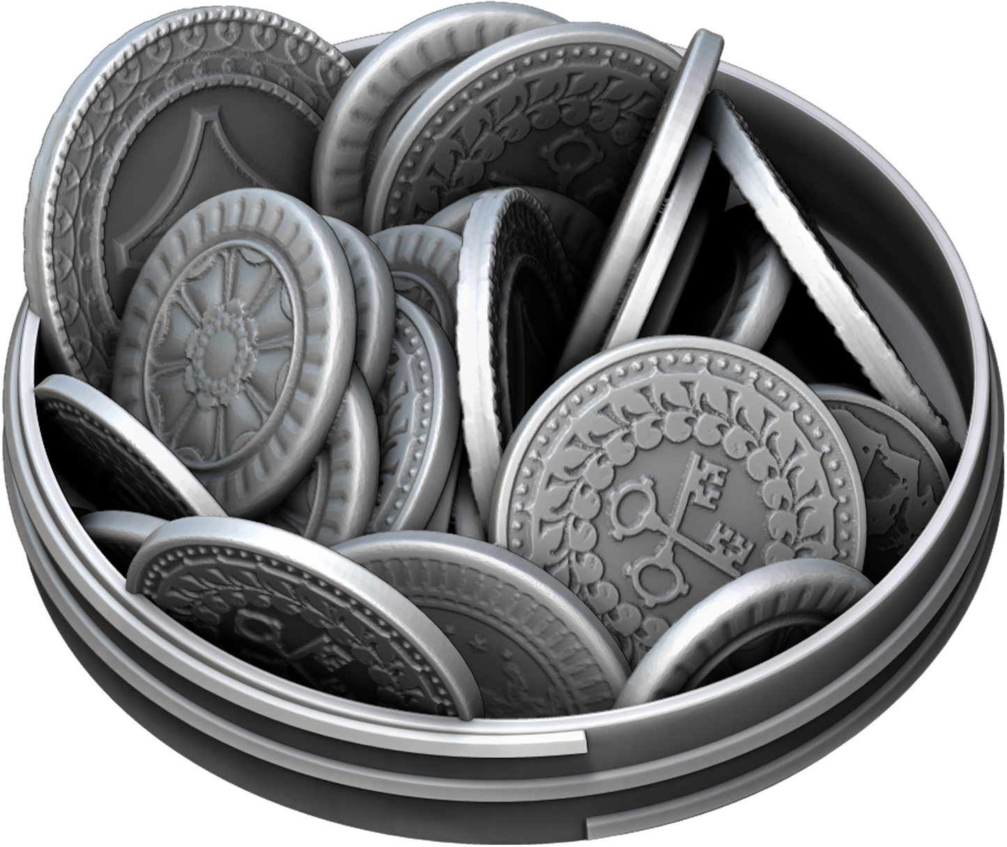 Ars Moriendi - Mythic Dice Box - Treasure - DnD/TTRPG/Roleplaying/Wargames - Helios3DPrinting