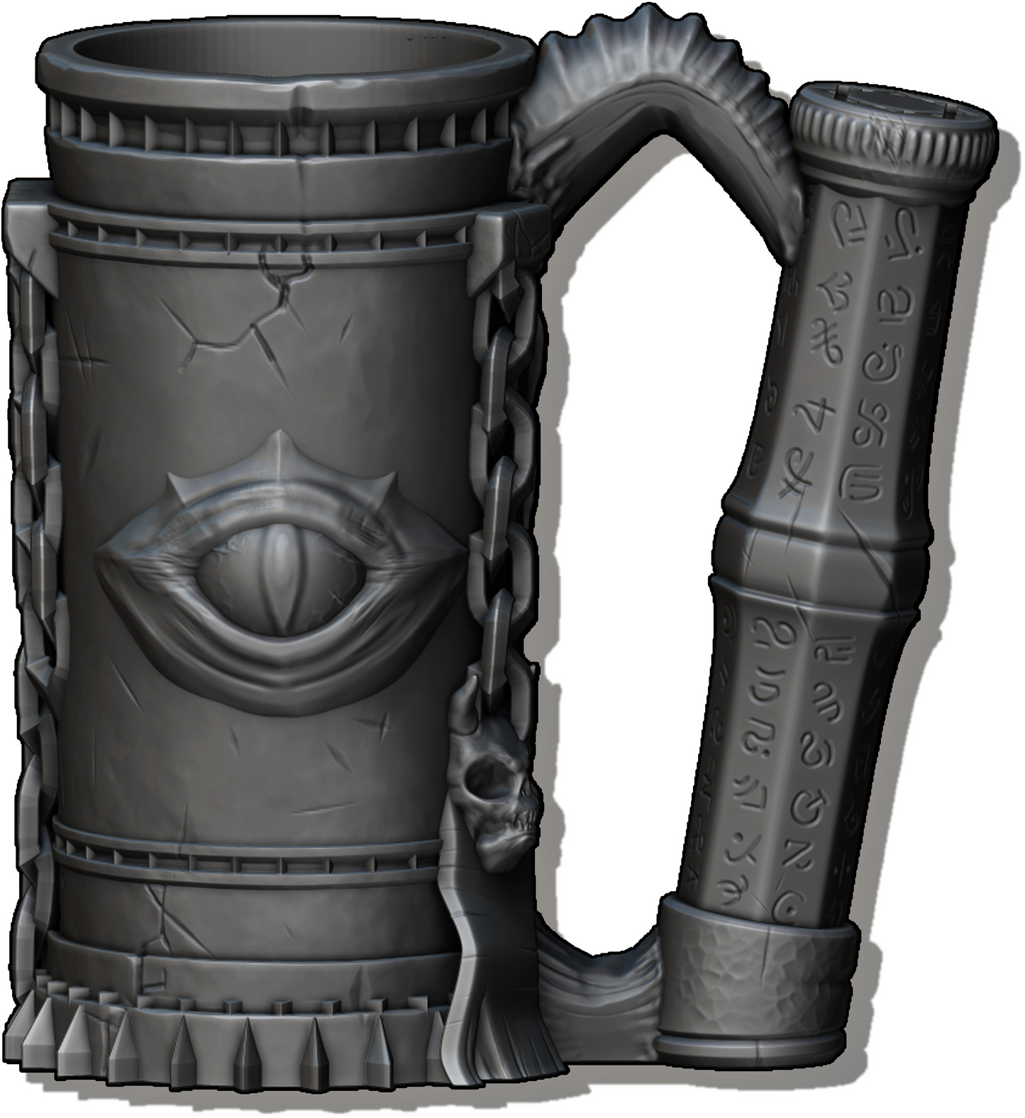 Ars Moriendi - Mythic Mugs - Warlock - DnD/TTRPG/Roleplaying/Wargames - Helios3DPrinting