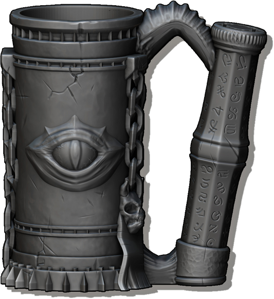 Ars Moriendi - Mythic Mugs - Warlock - DnD/TTRPG/Roleplaying/Wargames - Helios3DPrinting