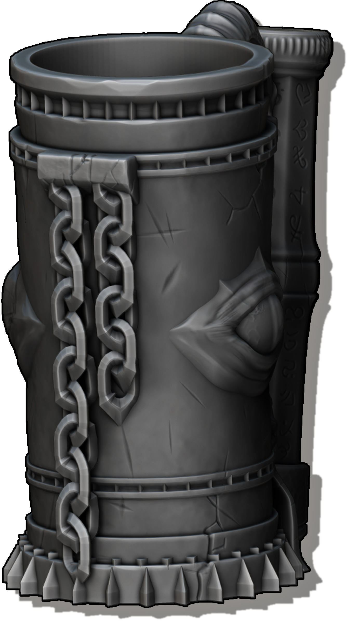 Ars Moriendi - Mythic Mugs - Warlock - DnD/TTRPG/Roleplaying/Wargames - Helios3DPrinting