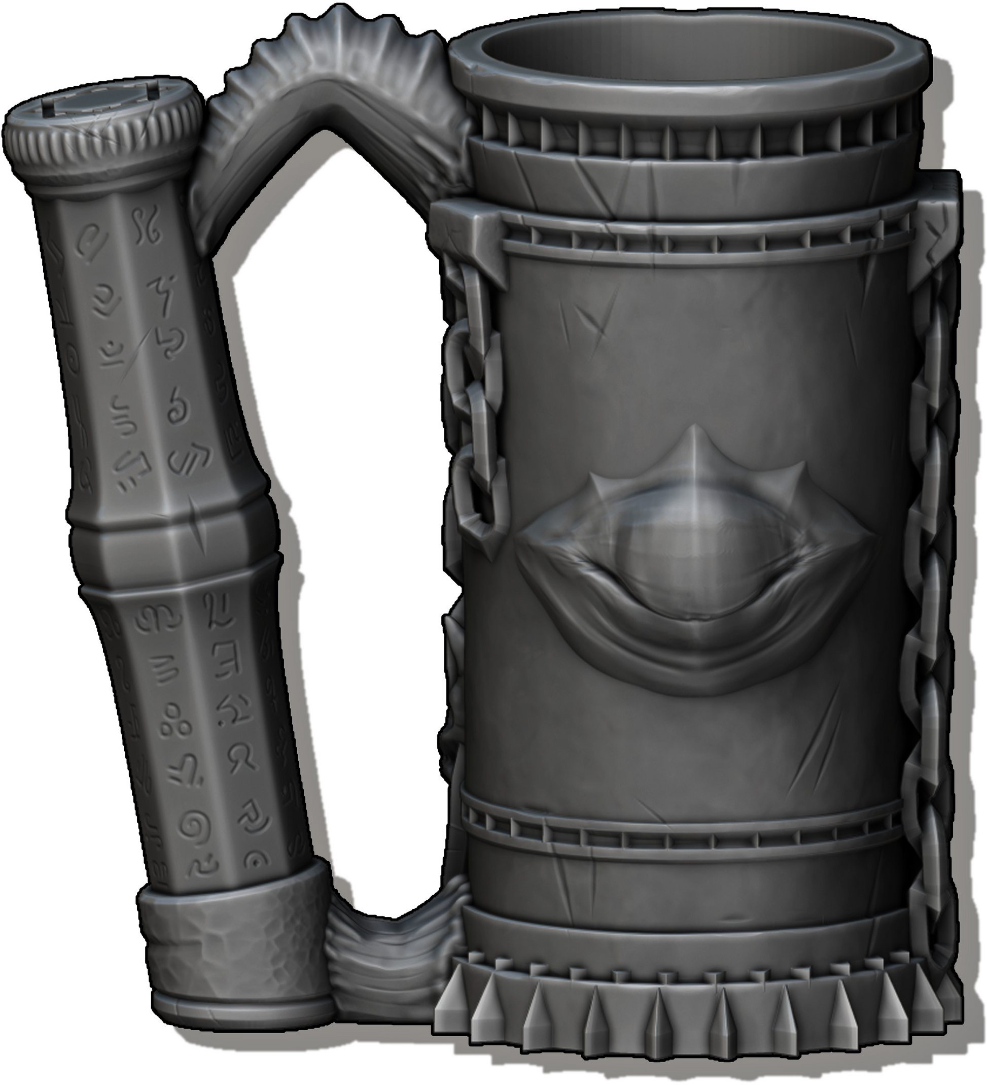 Ars Moriendi - Mythic Mugs - Warlock - DnD/TTRPG/Roleplaying/Wargames - Helios3DPrinting