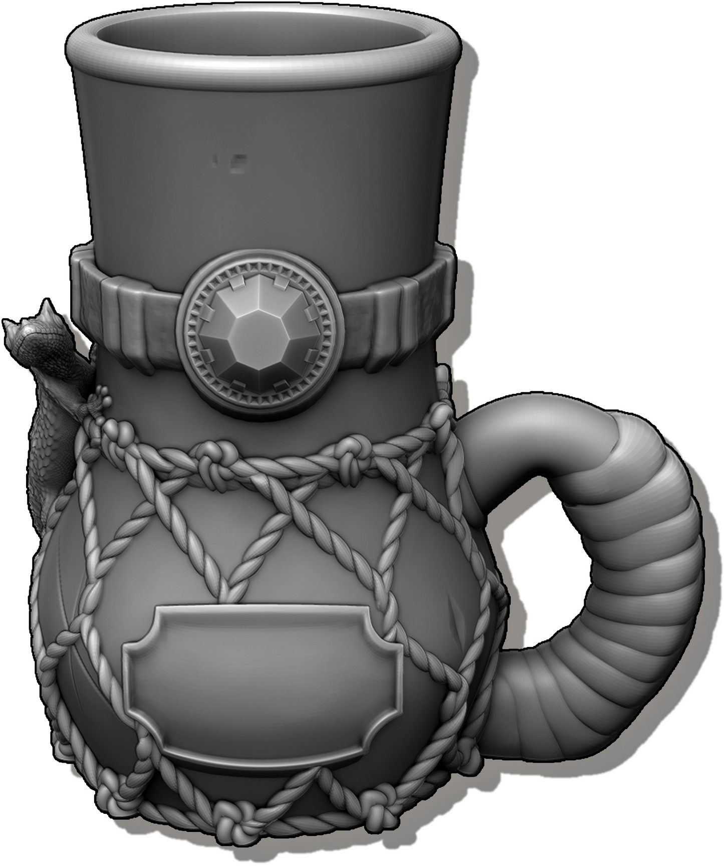 Ars Moriendi - Mythic Mugs - Wizard - DnD/TTRPG/Roleplaying/Wargames - Helios3DPrinting