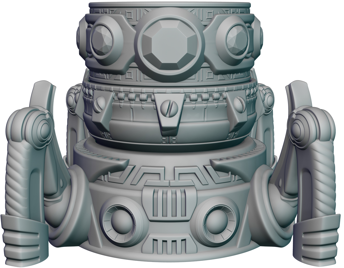 Ars Moriendi - Mythic Dice Box - Artificer - DnD/TTRPG/Roleplaying/Wargames - Helios3DPrinting