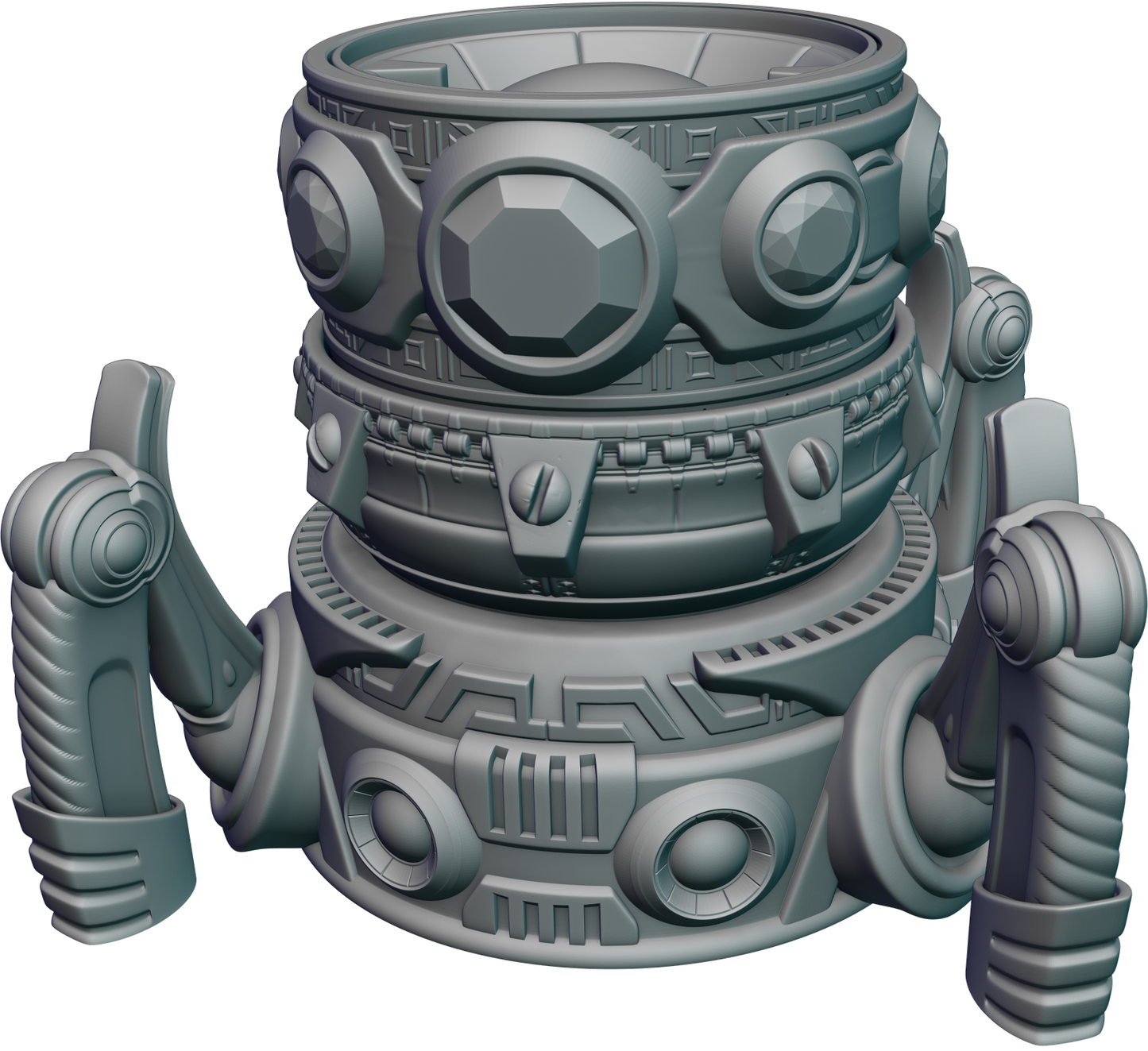 Ars Moriendi - Mythic Dice Box - Artificer - DnD/TTRPG/Roleplaying/Wargames - Helios3DPrinting