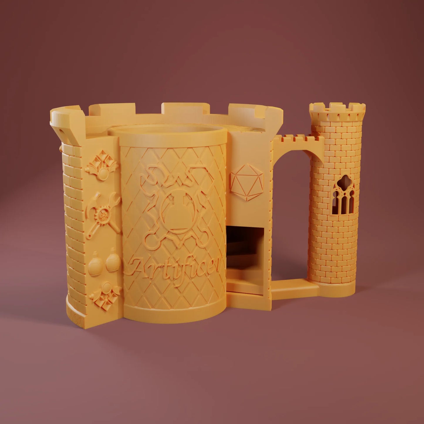 Jacob & Kira - Can-Holding Dice Towers - Artificer