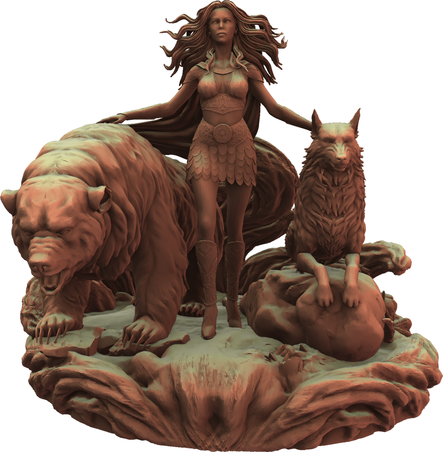 Figurine Emporium - Celtic Druidess Dagda - 200mm Pin Up/Figure/Model/Diorama