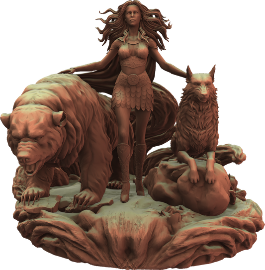Figurine Emporium - Celtic Druidess Dagda - 200mm Pin Up/Figure/Model/Diorama