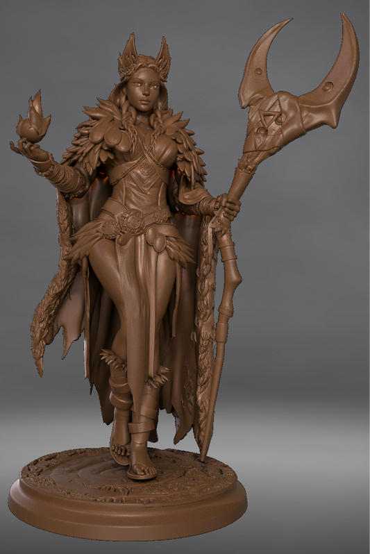 Broken Sword - Northern Warriors - Cleric - 75mm Pin Up/Figure/Model/Diorama