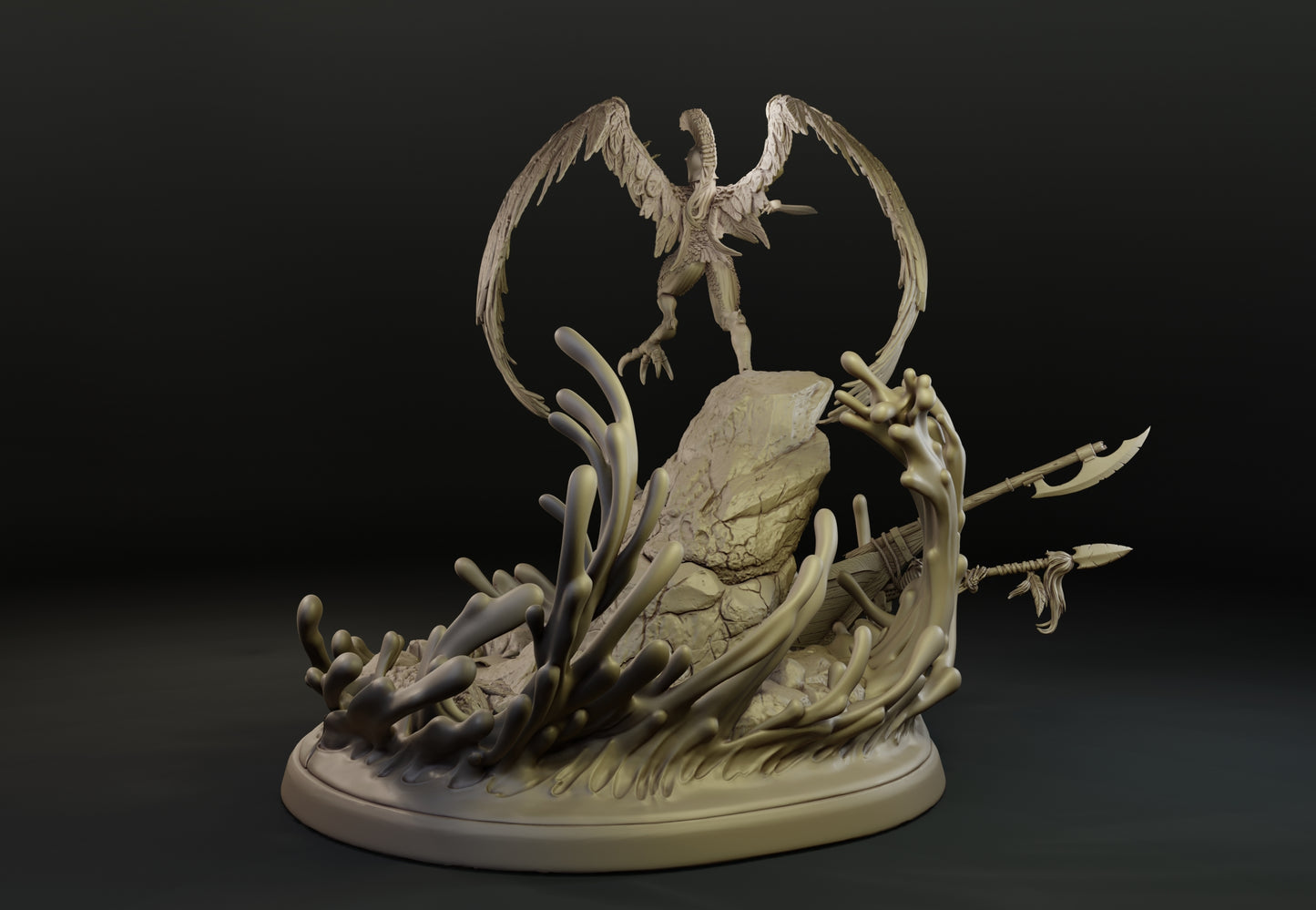 Alain Viesca - Siren (Attack) - 75/120mm Pin Up/Figure/Model/Diorama