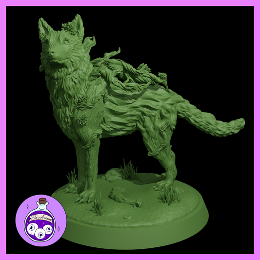 Ella's Arcanum - Wild Hunt - Forest Spirit Wolves - DnD/Pathfinder/TTRPG