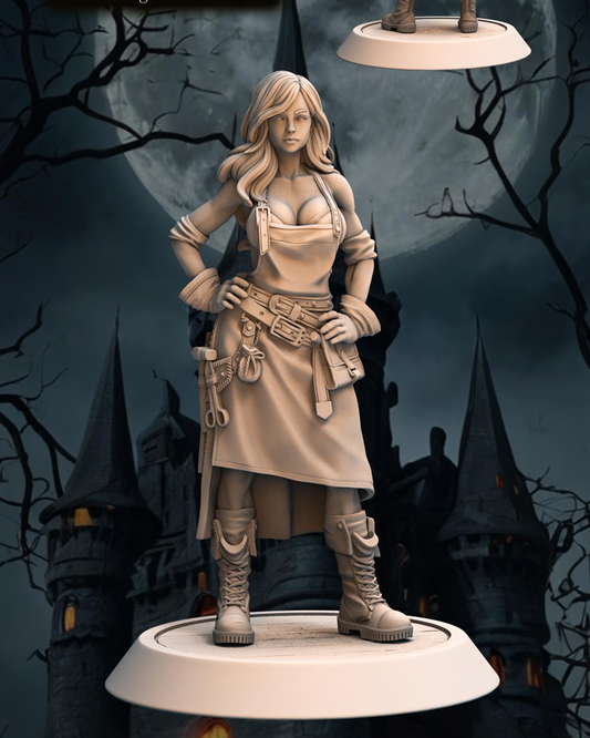 Print Fantasy - Heroes of Eldengaard - Aurora Smith - 75mm Pin Up/Figure/Model/Diorama