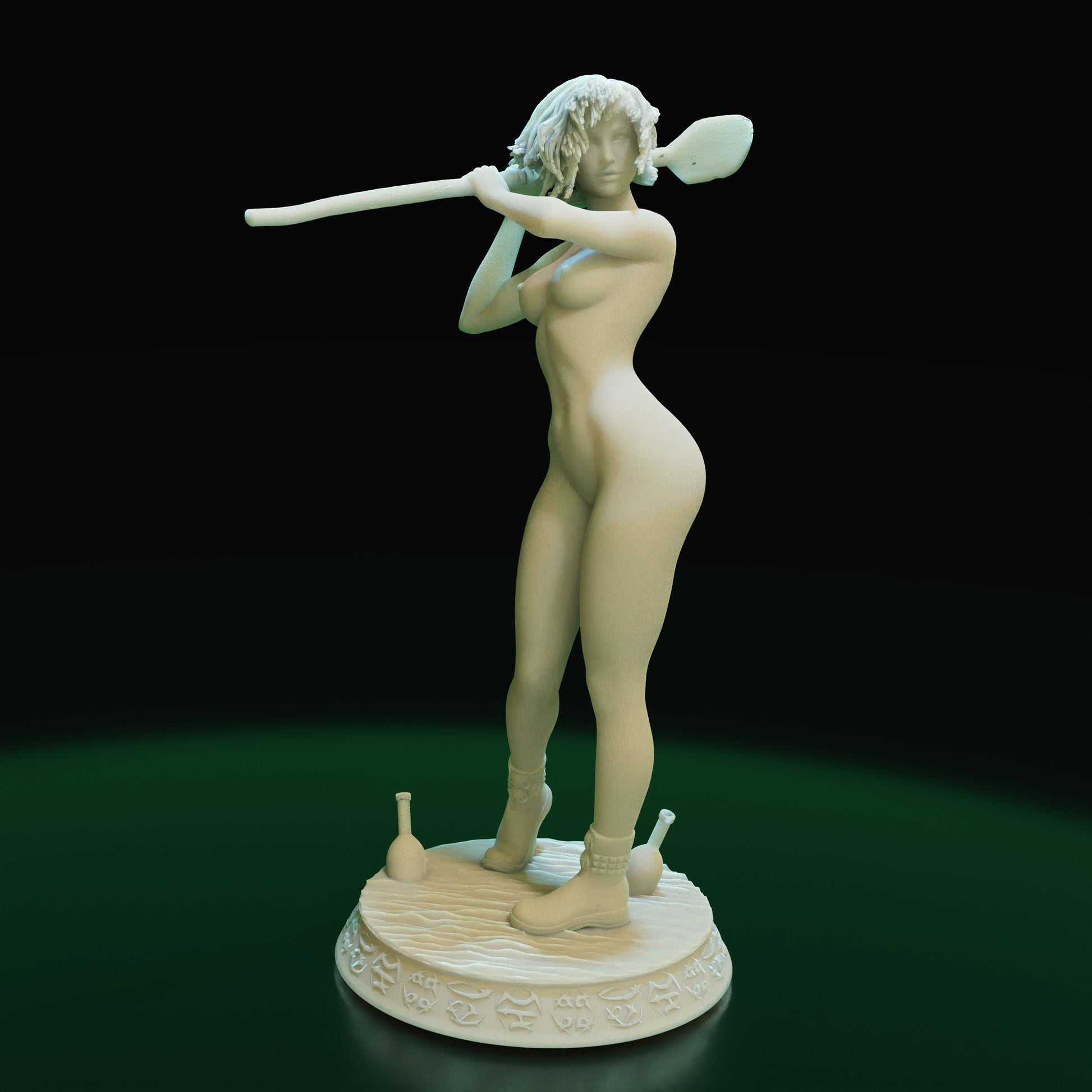 Cthulhu Girls - Shadow over Haven's Harbor - Aurora Bell - 32/75mm DnD/TTRPG Figure/Miniature - Helios3DPrinting