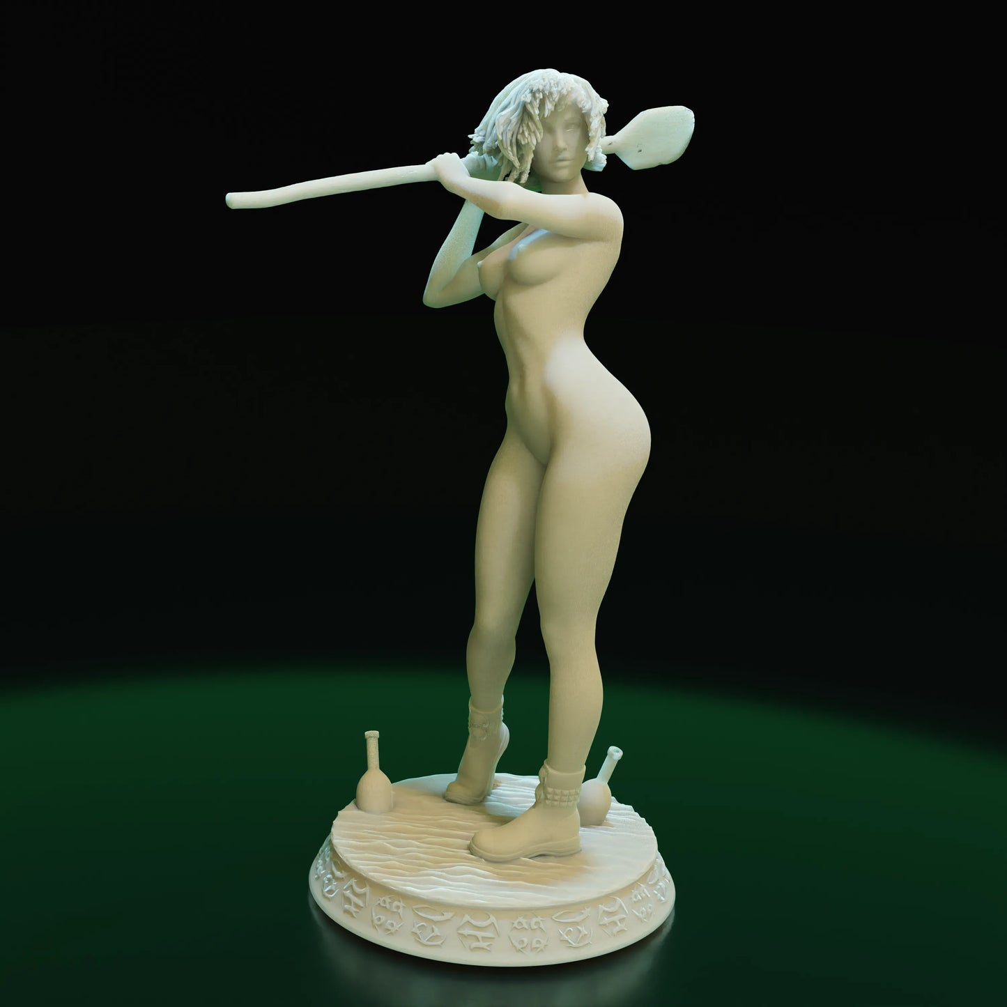 Cthulhu Girls - Shadow over Haven's Harbor - Aurora Bell - 32/75mm DnD/TTRPG Figure/Miniature