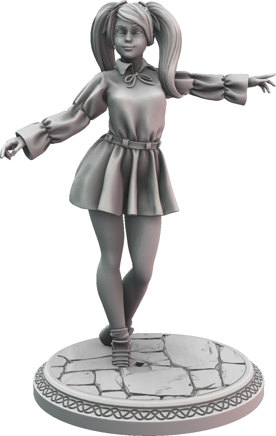 Wild Miniatures - Neko Girls - Ayumi - 75mm Pin Up/Figure/Model/Diorama