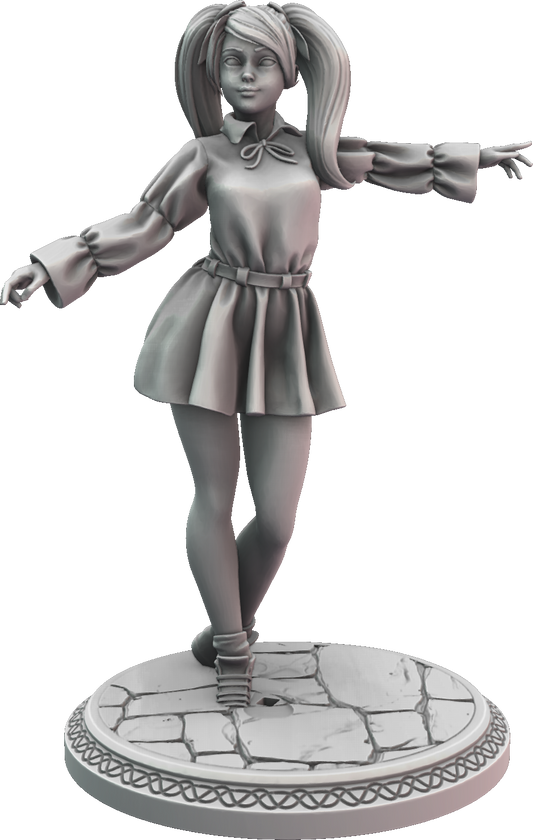 Wild Miniatures - Neko Girls - Ayumi - 75mm Pin Up/Figure/Model/Diorama