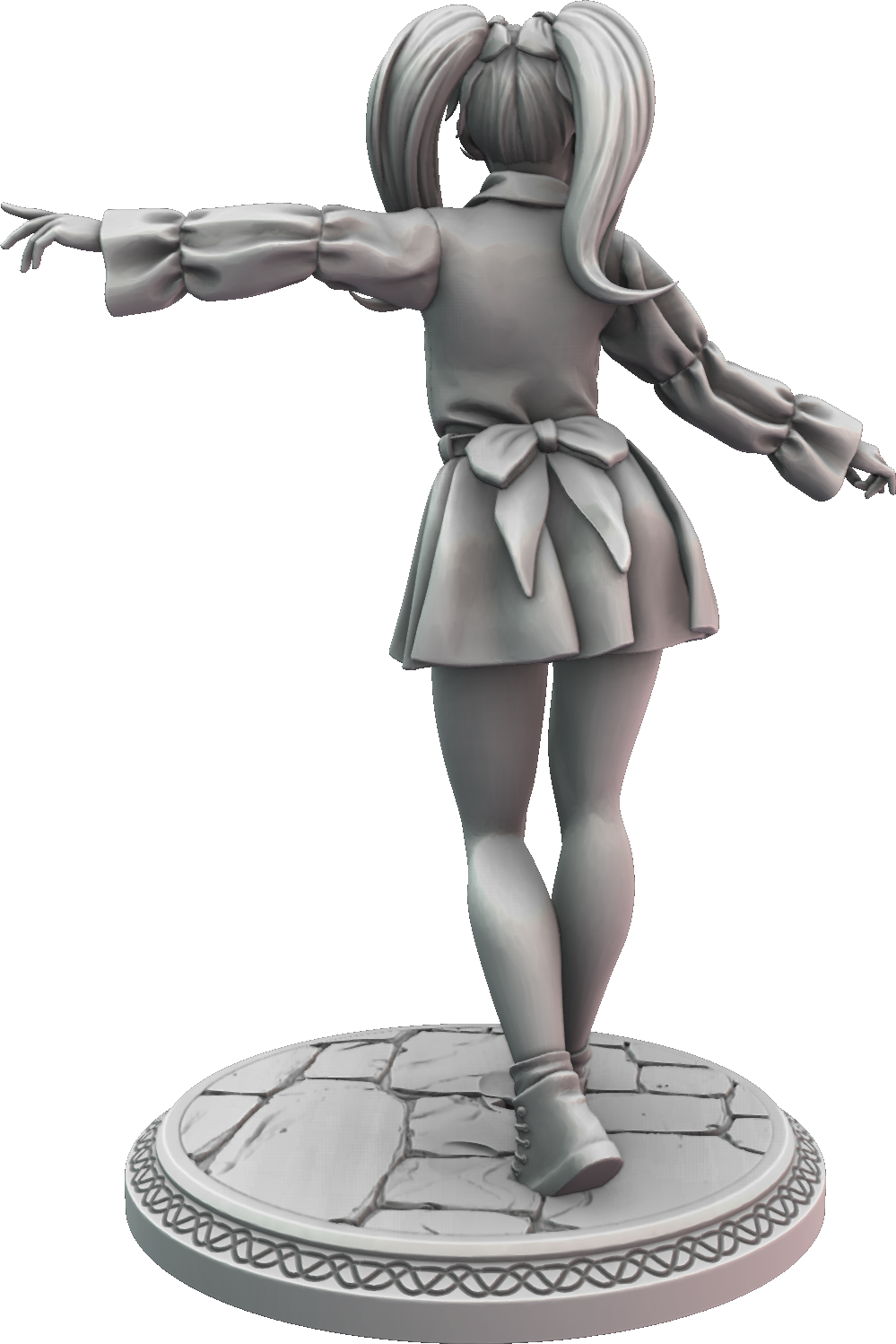 Wild Miniatures - Neko Girls - Ayumi - 75mm Pin Up/Figure/Model/Diorama