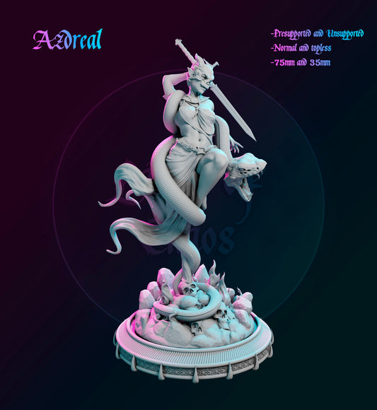 Gilmore Studio - Chaos Ladies #1 - Azdreal - 75mm Pin Up/Figure/Model/Diorama