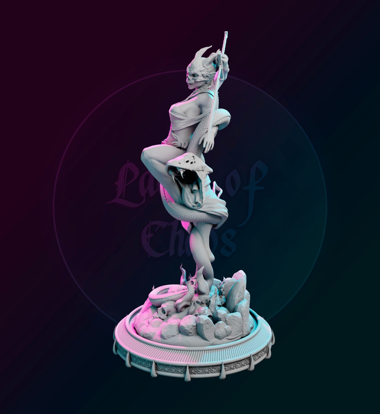 Gilmore Studio - Chaos Ladies #1 - Azdreal - 75mm Pin Up/Figure/Model/Diorama