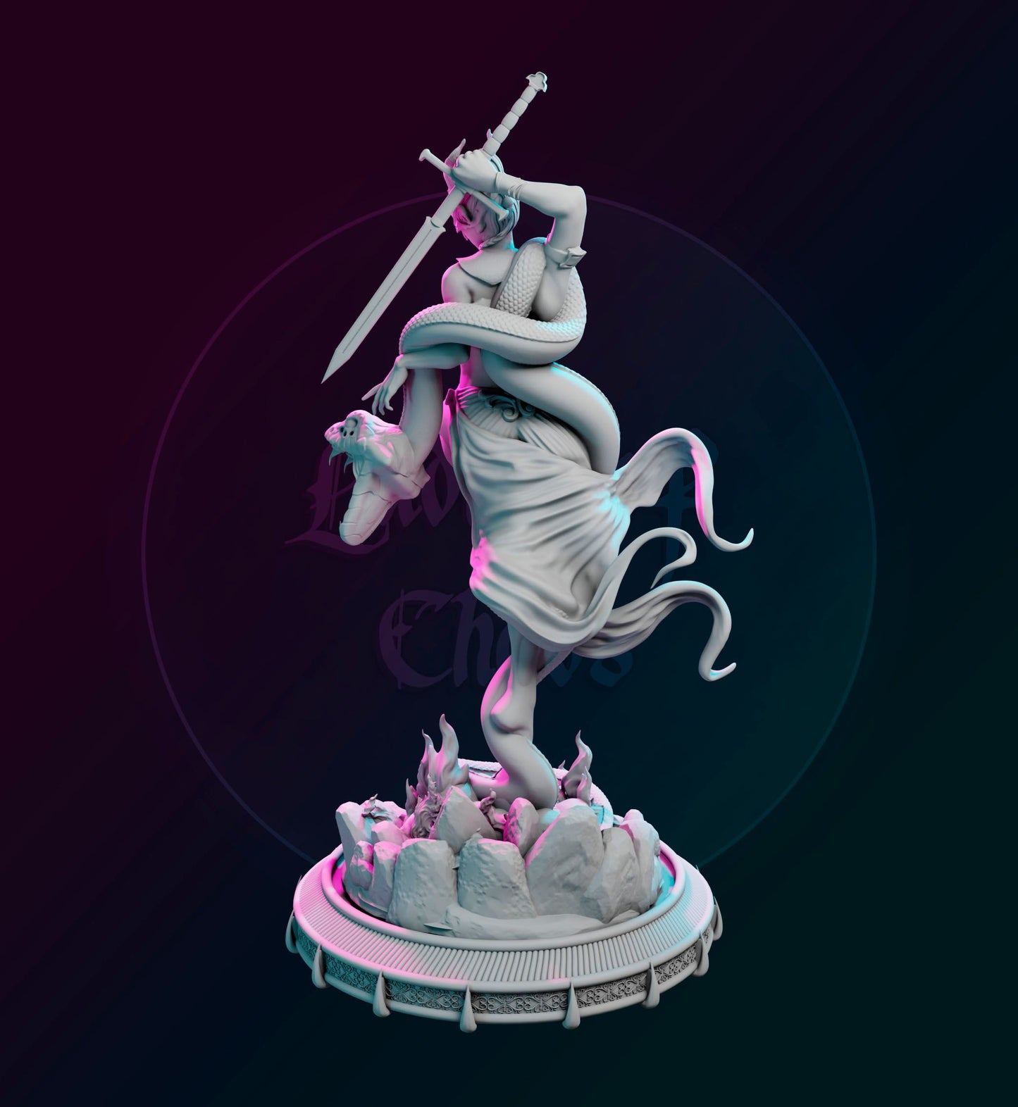 Gilmore Studio - Chaos Ladies #1 - Azdreal - 75mm Pin Up/Figure/Model/Diorama