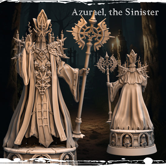 Monolith Arts - Marked by Darkness - Azurael - 75mm Pin Up/Figure/Model/Diorama