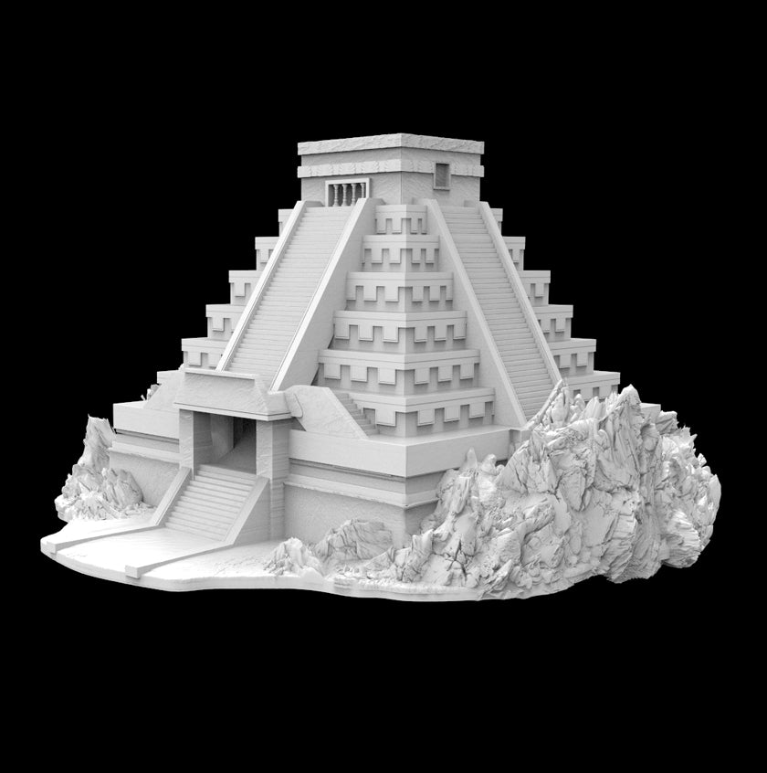 Possibly Cool Dice Tower - Mayan - DnD/TTRPG/Roleplaying/Wargames