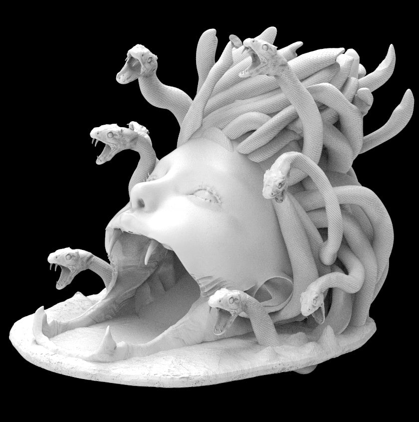 Possibly Cool Dice Tower - Medusa - DnD/TTRPG/Roleplaying/Wargames