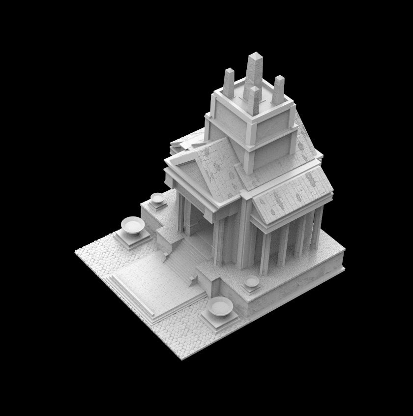 Possibly Cool Dice Tower - Evil Tower - DnD/TTRPG/Roleplaying/Wargames