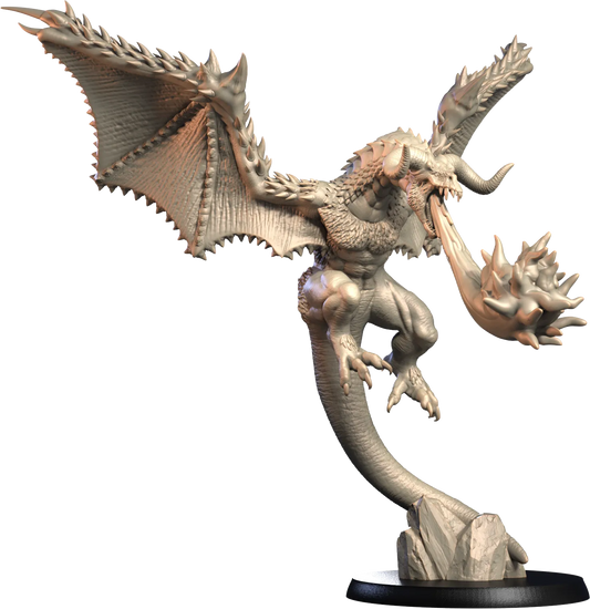 3D IPStudios - Dragons Worlds #2 - Balrow - DnD/TTRPG Figure/Miniature