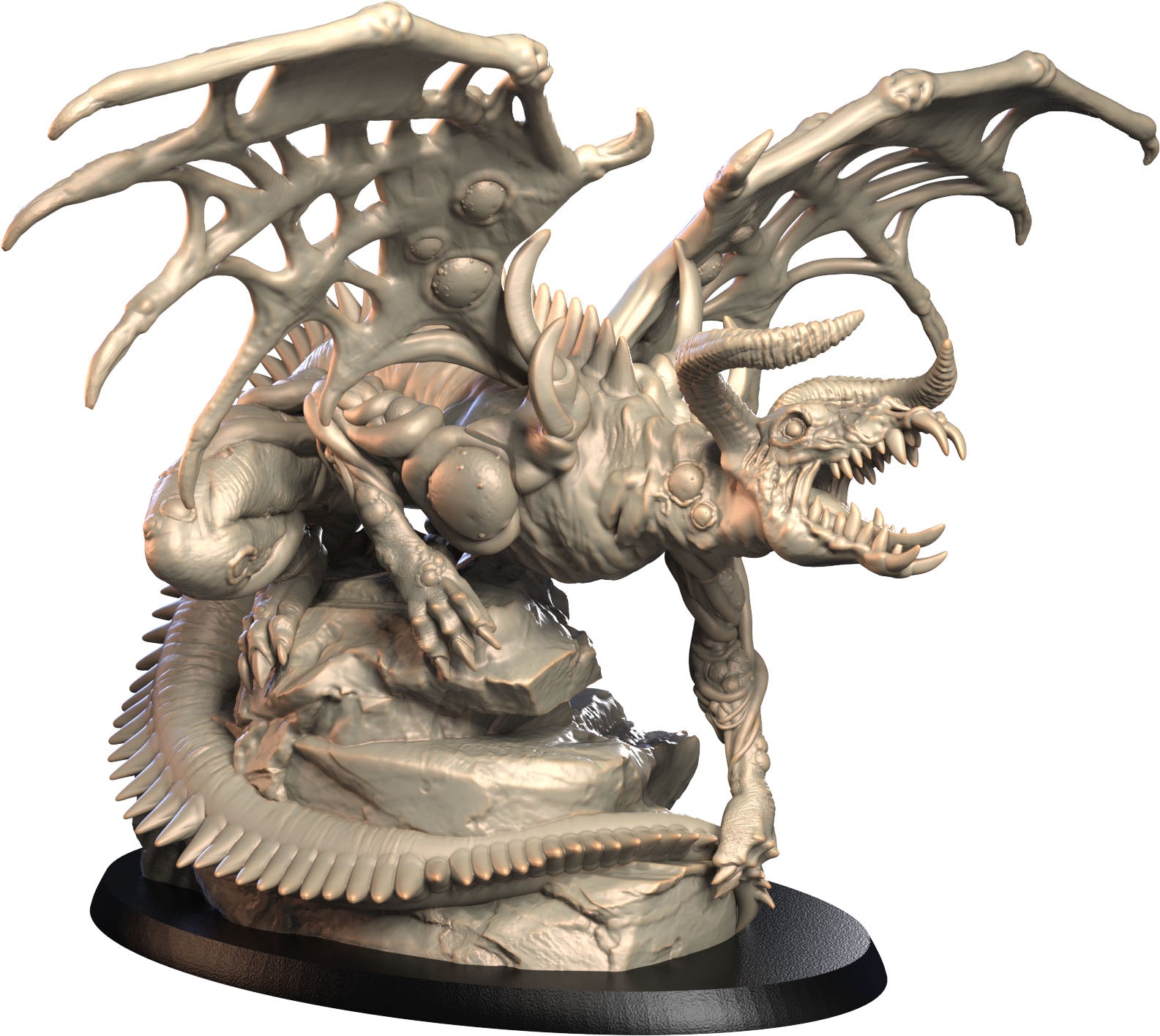 3D IPStudios - Dragons Worlds #2 - Blazekar - DnD/TTRPG Figure/Miniature - Helios3DPrinting