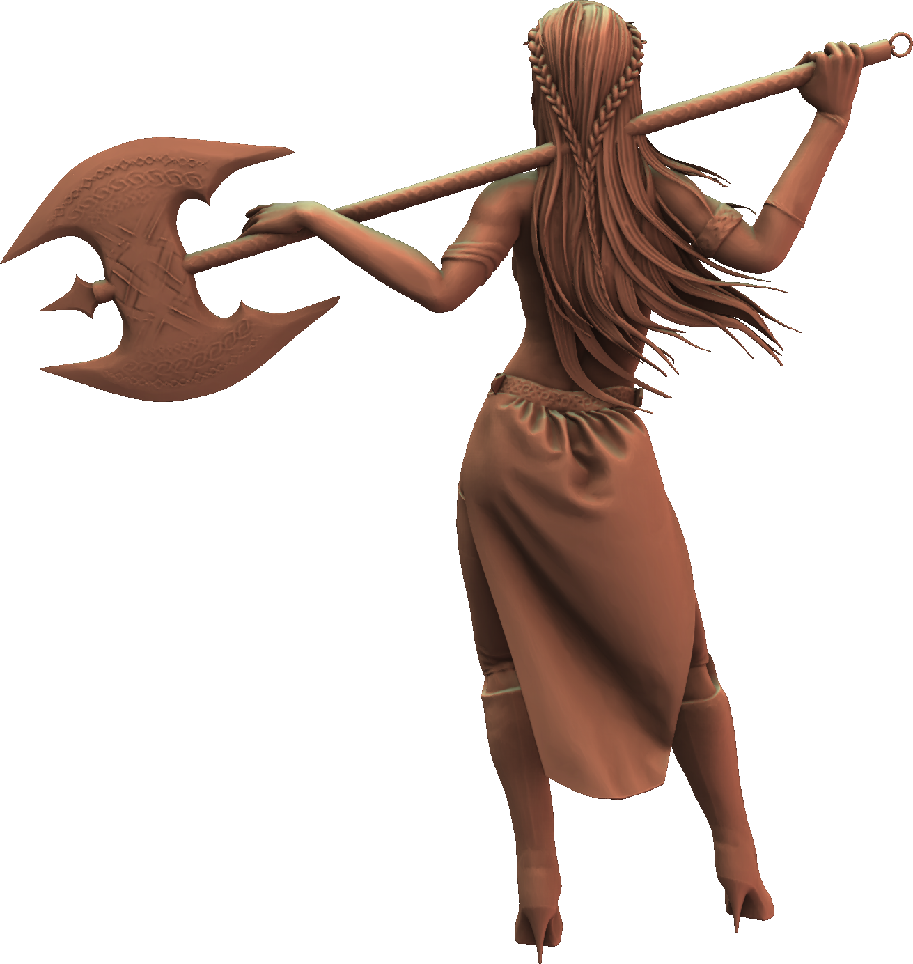 Figurine Emporium - Barbarian Princess Varya - 75/200mm Pin Up/Figure/Model/Diorama