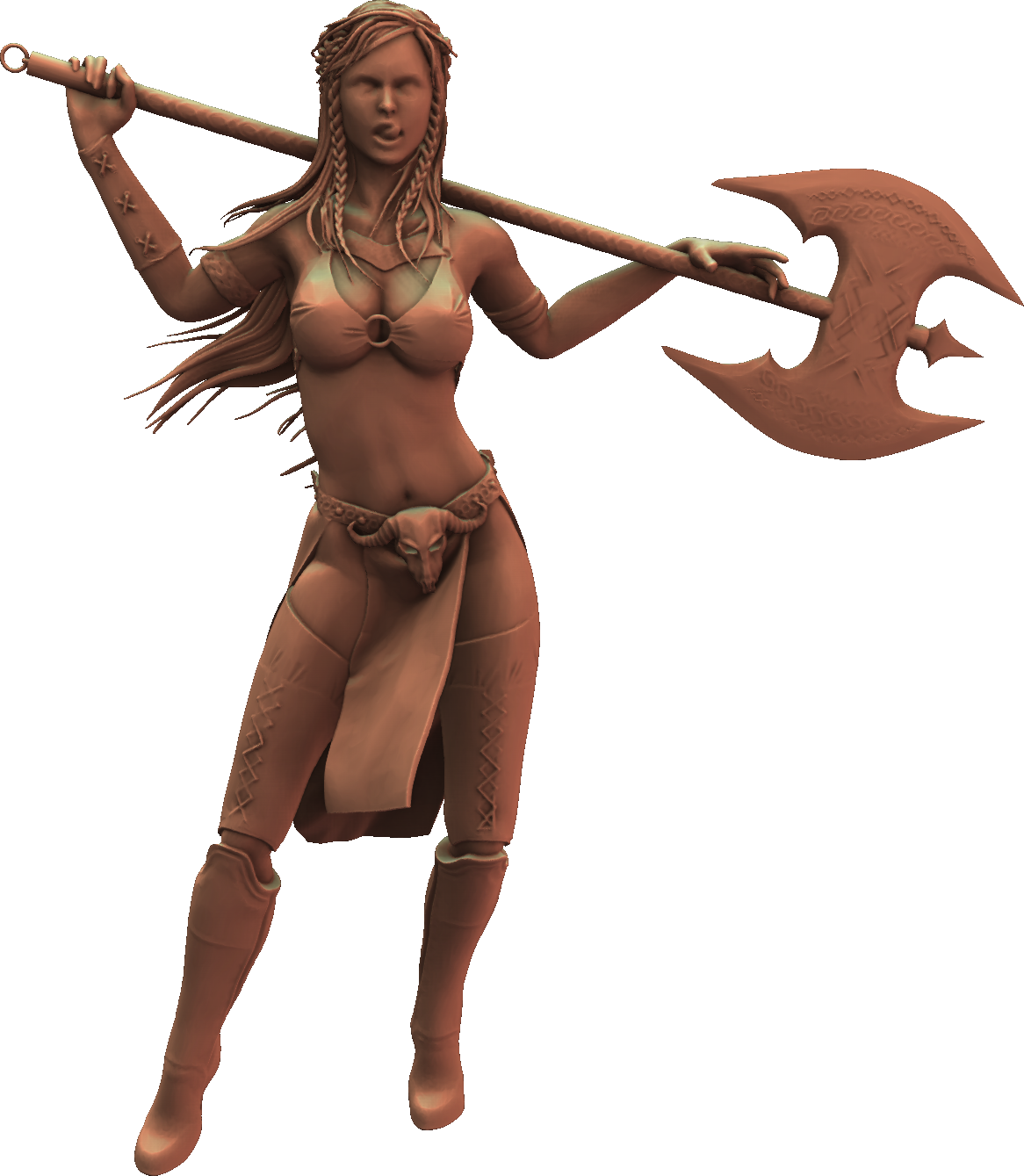 Figurine Emporium - Barbarian Princess Varya - 75/200mm Pin Up/Figure/Model/Diorama