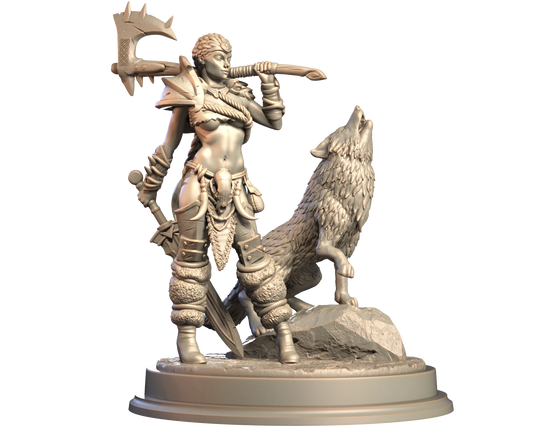 3D IPStudios - Barbarians - Brynn - 75mm 75mm Pin Up/Figure/Model/Diorama