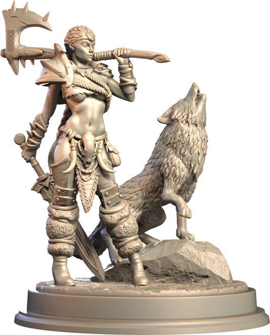 3D IPStudios - Barbarians - Brynn - 75mm Pin Up/Figure/Model/Diorama