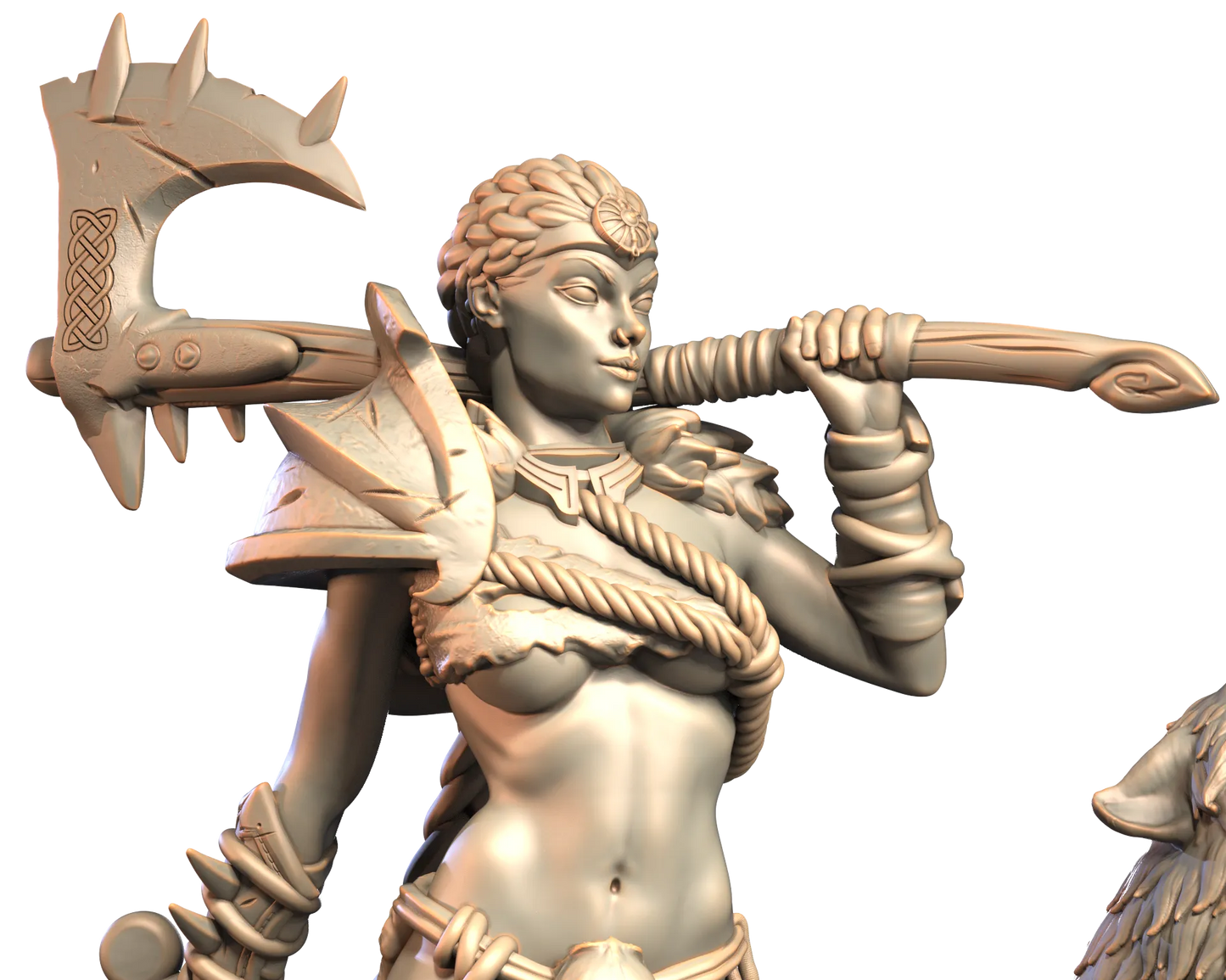 3D IPStudios - Barbarians - Brynn - 75mm 75mm Pin Up/Figure/Model/Diorama