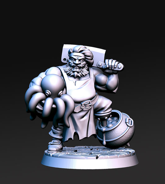 RN Estudio - Captain Quidd Crew - Badolff Peg Leg - DnD/TTRPG Figure/Miniature