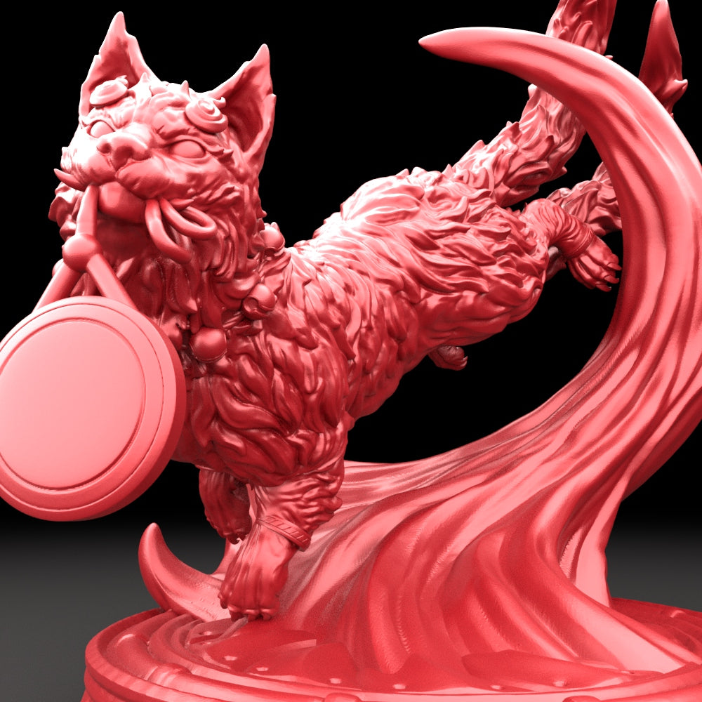Brayan Nafarrate - Bestiary #5 - Bakeneko #2 - DnD/TTRPG Figure/Miniature