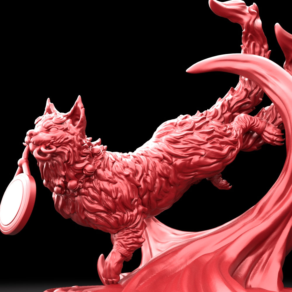 Brayan Nafarrate - Bestiary #5 - Bakeneko #2 - DnD/TTRPG Figure/Miniature