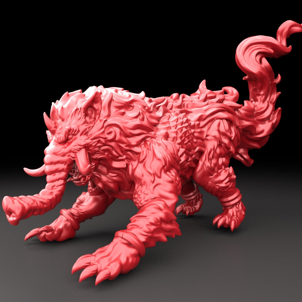Brayan Nafarrate - Bestiary #5 - Baku #1 - DnD/TTRPG Figure/Miniature