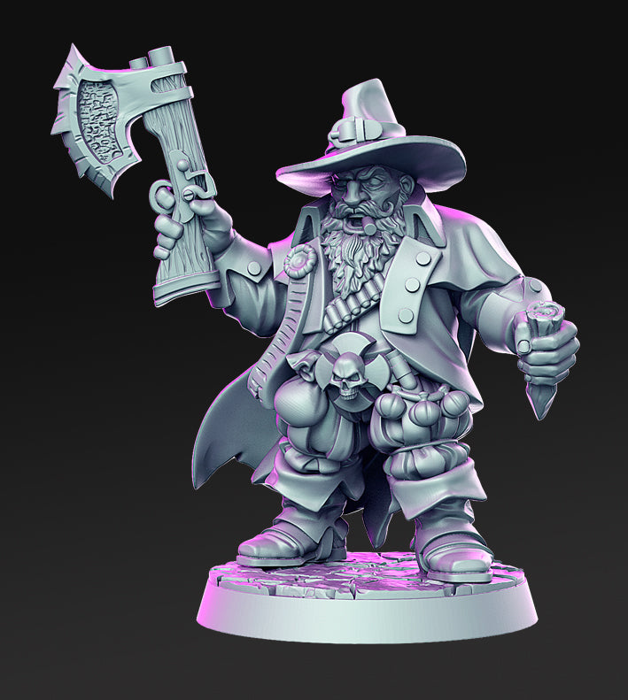 RN Estudio - Time to Hunt #1 - Balur van Helding - DnD/TTRPG Figure/Miniature
