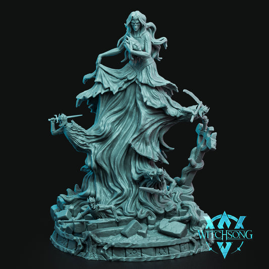 Witchsong Miniatures - Banshee Queen - DnD/TTRPG Figure/Miniature