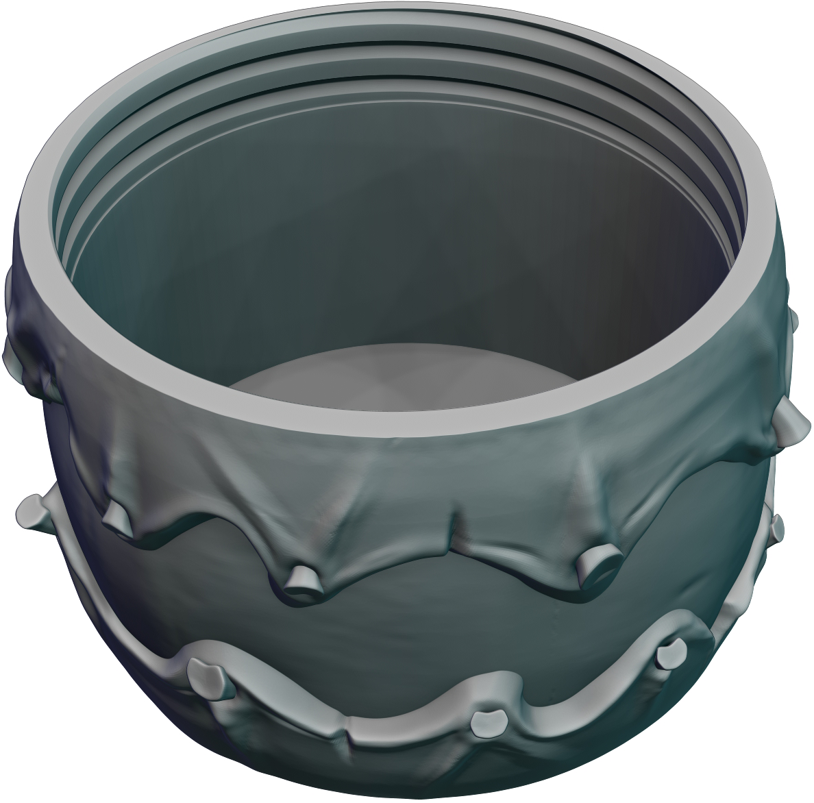 Ars Moriendi - Mythic Dice Box - Barbarian - DnD/TTRPG/Roleplaying/Wargames - Helios3DPrinting