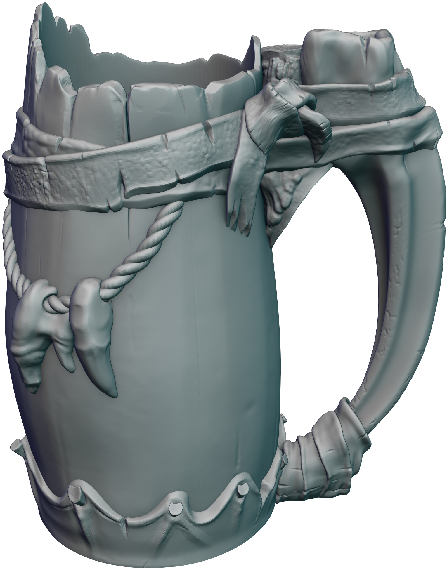 Ars Moriendi - Mythic Mugs - Barbarian - DnD/TTRPG/Roleplaying/Wargames - Helios3DPrinting