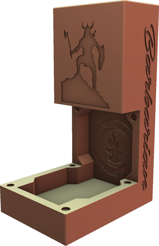 Wayfarers Workshop - Barbarian Dice Tower #2 - DnD/TTRPG/Roleplaying/Wargames