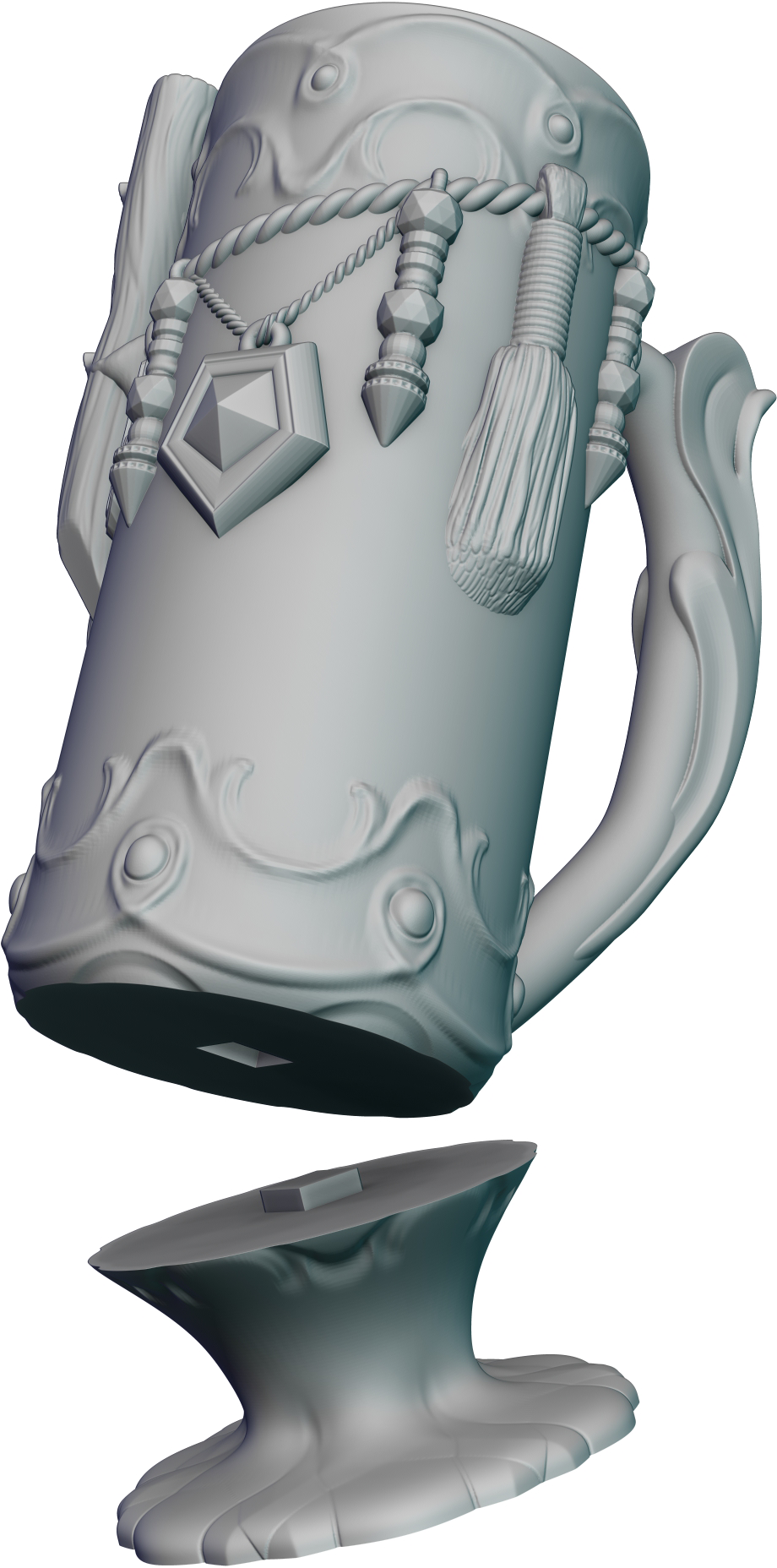 Ars Moriendi - Mythic Mugs - Bard - DnD/TTRPG/Roleplaying/Wargames - Helios3DPrinting