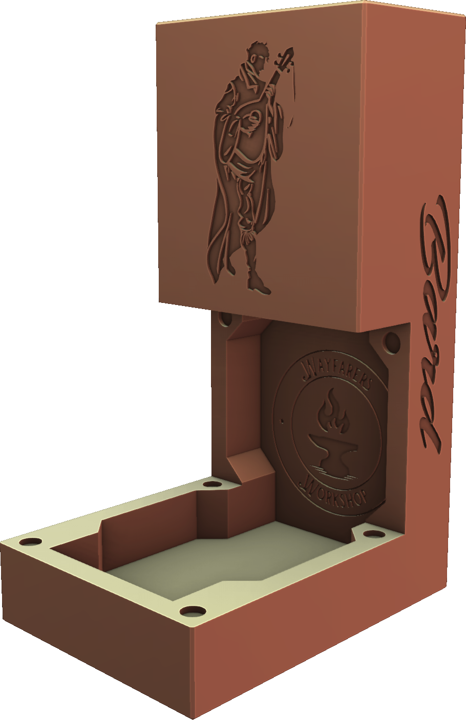 Wayfarers Workshop - Bard Dice Tower - DnD/TTRPG/Roleplaying/Wargames