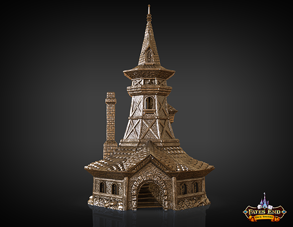 FatesEnd - Bard Dice Tower - DnD/TTRPG/Roleplaying/Wargames