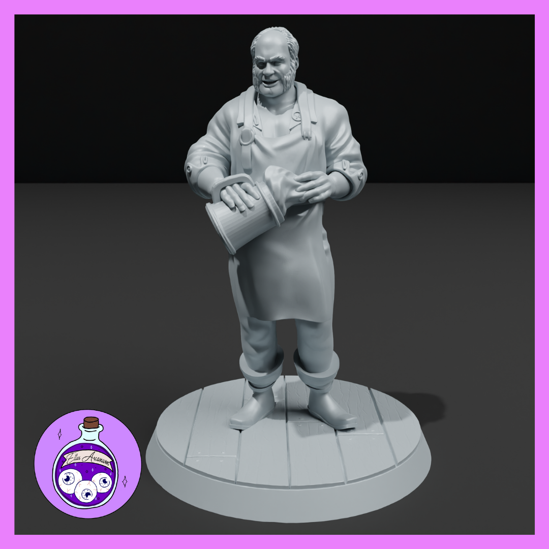 Ella's Arcanum - RPG Essentials #2 - Barkeep - DnD/Pathfinder/TTRPG